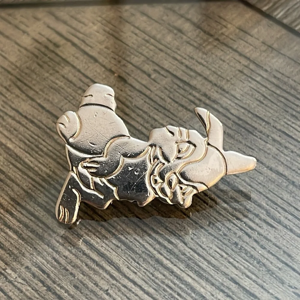 Vintage Thumper the Rabbit from Disney’s Bambi Movie - Silver-tone Pin